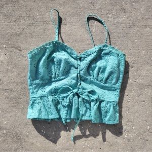 Wild Fable Teal Tank Top XS